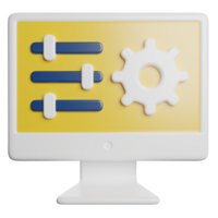 Configuration Setting Gear Computer png