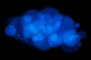 Blue bokeh abstract background vector