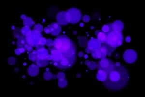 A bunch of purple lights on a black background vector