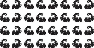 Minimalist biceps muscle icon emphasizing clean lines and simplicity suitable for wellness blogs, personal trainers, and health-focused digital content vector
