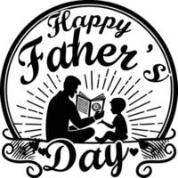 Minimalist Fathers Day Concept Art Featuring Clean Style and Modern Design for Digital Campaigns and Holiday Greetings vector
