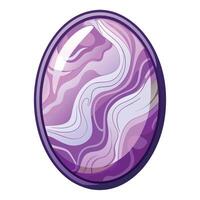 a purple marble with a wavy pattern vector