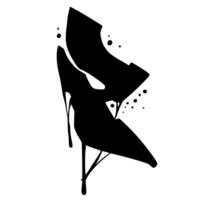 P Font Graffiti Scratch spray Alphabet vector