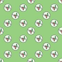 Crypto Investment and Trading colored round seamless pattern vector