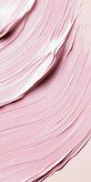 Abstract pink texture art with brushstroke patterns for creative design photo