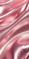 Elegant abstract liquid silver background with gentle undulations for modern designs photo