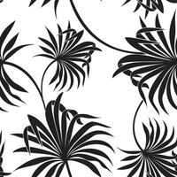 tropical seamless pattern for background, wallpaper, textile and textured vector