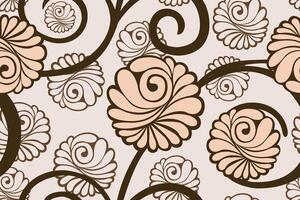 Seamless pattern with Chrysanthemums,japaneese floral pattern for wallpaper,textile,wrapping paper and background. vector