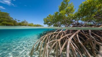 Protected ecosystem for environmental conservation photo