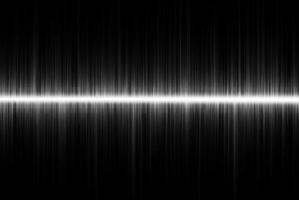 Sound wave and equalizer in dynamic, minimalistic design. Black and white concept visualizing audio photo