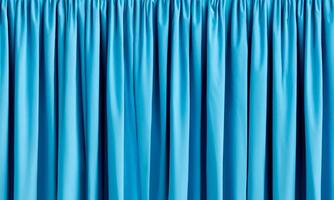 Minimalist curtain in special full frame for use by decorators and architects blue full frame photo