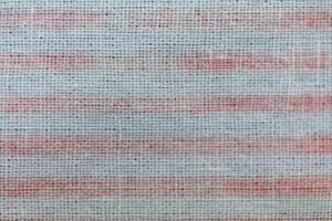 Full screen background of fabric with vintage print and soft texture linho photo