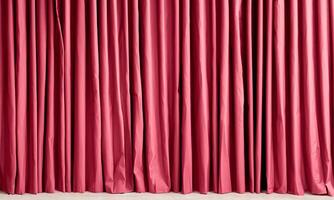 Minimalist curtain in special full frame for use by decorators and architects special collor photo
