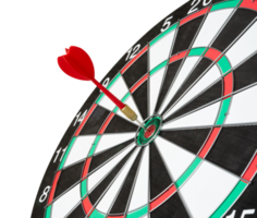 dart on target on white background png