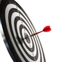dart on target element isolated png