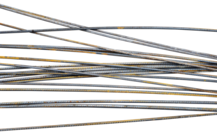 steel wire rusted isolated on white background png