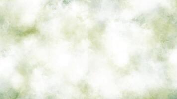 Light Green Watercolor Cloud Texture Background vector