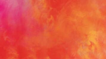Vibrant Orange and Pink Watercolor Texture Background. Abstract Artistic Blend vector