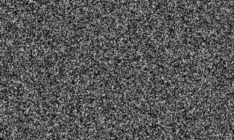 High resolution black and white bitmap texture with random noise pattern. Pixelated static background resembling TV interference or digital glitch screen. Seamless monochrome noise texture. vector