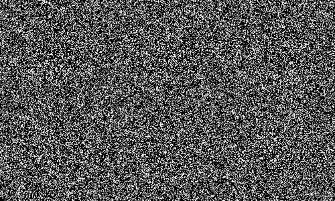 High resolution black and white bitmap texture with random noise pattern. Pixelated static background resembling TV interference or digital glitch screen. Seamless monochrome noise texture.
