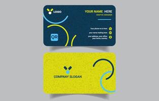 Fresh Modern Visiting Card design Templates vector