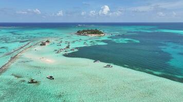 Beauty San Andres Aquarium in San Andres Caribbean Island in Colombia. Beautiful Scenery. video