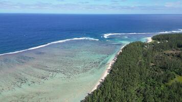 Stunning Riambel Beach at Port Louis Mauritius Island Mauritius. Amazing Landscape. video