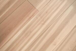 Light colored wooden flooring with natural grain patterns and texture photo