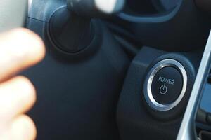 Smart key ignition system in a modern vehicle photo