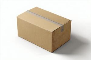Simple Cardboard Box photo