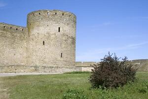 Akkerman fortress in Ukraine on a sunny day photo
