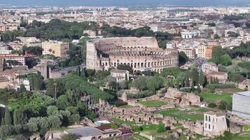Stunning Rome Coliseum in Rome Lazio in Italy.. Famous Scene. video