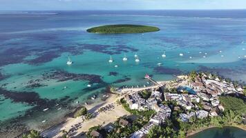 Outside Blue Bay in Port Louis Mauritius Island Mauritius. Stunning Scene. video