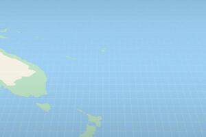Samoa highlighted on a detailed map, geographic location of Samoa. vector