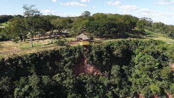 Amazing Canyons at Chapada dos Guimaraes Mato Grosso Brazil.. Scenic Scene. video