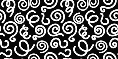 Abstract pattern, lines, curls, spirals, geometric shapes. Hand drawings, doodle. , seamless backgrounds for wallpaper, wrapping paper, textiles, scrapbooking. vector