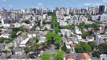 Exterior Curitiba Skyline at Curitiba Parana Brazil . Awesome Cinematic. video