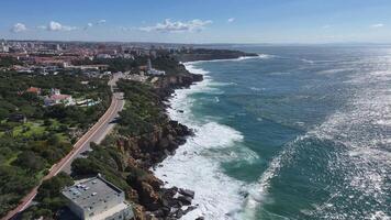 Amazing Cascais Skyline in Cascais Lisbon District Portugal.. Scenic Scene. video