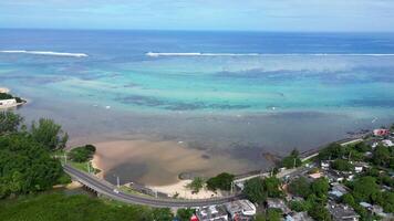 Incredible Bel Ombre Beach in Port Louis Mauritius Island in Mauritius . Beautiful Background. video