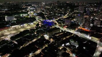 Famous Suspension Bridge in Osasco Sao Paulo in Brazil . Awesome Background. video