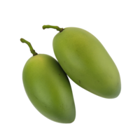 Raw mangoes in symmetrical display png