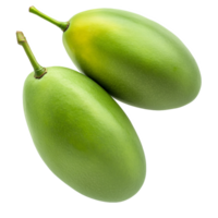 High-quality mango arrangement on see-through base png