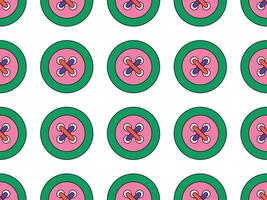Illustration background button shirt retro repeat vector