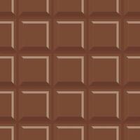 Background chocolate block square vector