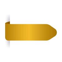Modern Golden Gradient Price Tag right arrow with Smooth Effect for Sale and Promotion vector