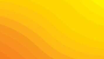 Abstract yellow background with smooth wave pattern, perfect for modern designs, posters, websites, and branding. Bright, vibrant, and ideal for creative digital or print projects. vector