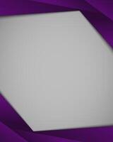 Purple gradient abstract background with empty space vector