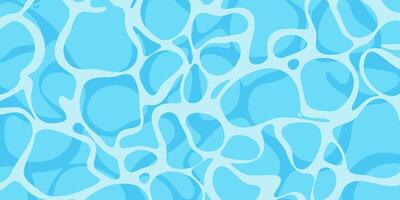 Water Surface Pool Background. Water ripple top view textured pattern design. Sun light reflection top view swimming pool, ocean, and sea background. Summer Background. vector
