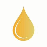 Golden ink drop in black background metallic effect vector