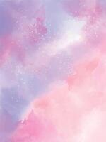 abstract watercolor background with clouds vector